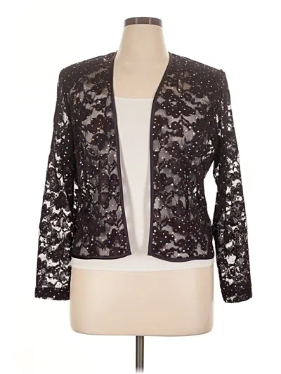 Pre-owned Assorted Brands Blazer Jacket In Silver