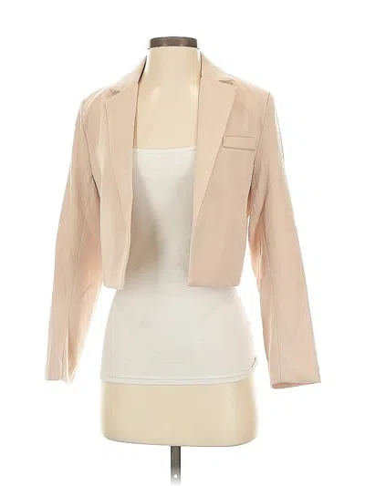 Assorted Brands Blazer Jacket In Tan