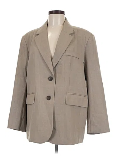 Assorted Brands Blazer Jacket In Tan