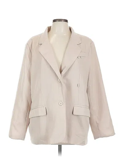 Pre-owned Assorted Brands Blazer Jacket In White