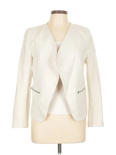 Pre-owned Assorted Brands Blazer Jacket In White