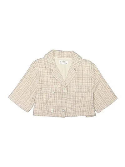 Pre-owned Assorted Brands Blazer Jacket In White