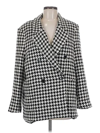 Pre-owned Assorted Brands Blazer Jacket In White