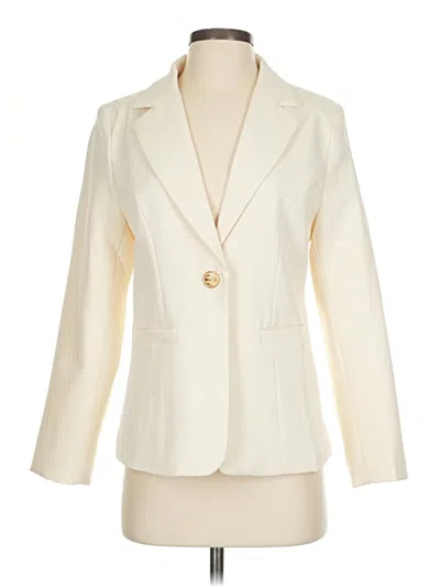 Pre-owned Assorted Brands Blazer Jacket In White