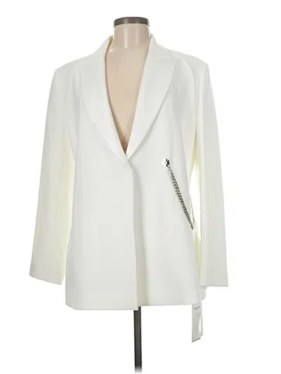 Pre-owned Assorted Brands Blazer Jacket In White