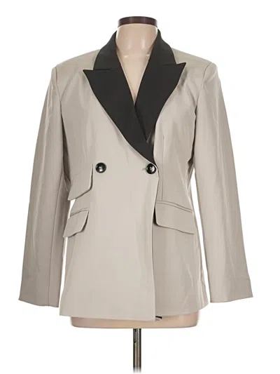 Pre-owned Assorted Brands Blazer Jacket In White