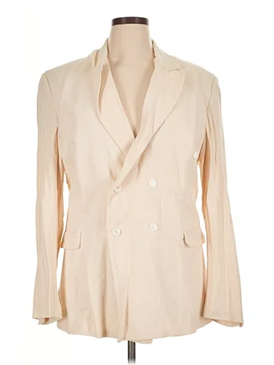 Pre-owned Assorted Brands Blazer Jacket In White