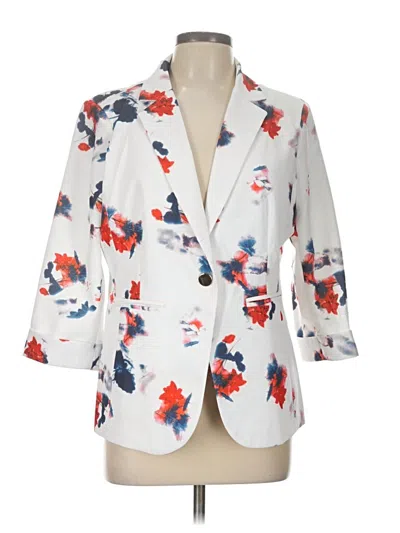 Pre-owned Assorted Brands Blazer Jacket In White