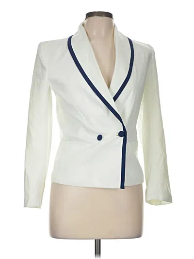 Pre-owned Assorted Brands Blazer Jacket In White