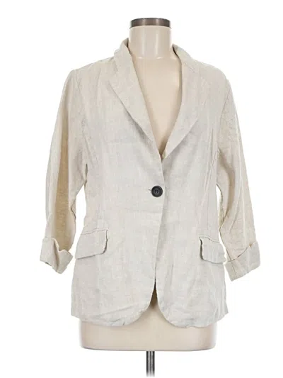 Pre-owned Assorted Brands Blazer Jacket In White