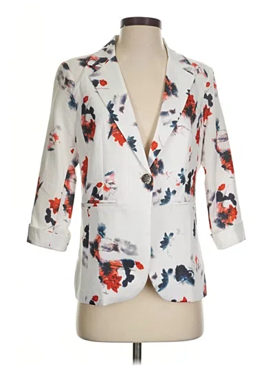 Pre-owned Assorted Brands Blazer Jacket In White