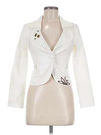 Assorted Brands Blazer Jacket In White