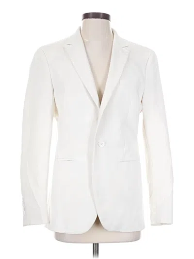 Pre-owned Assorted Brands Blazer Jacket In White