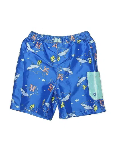 Pre-owned Assorted Brands Kids' Board Shorts In Blue