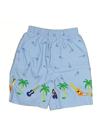Pre-owned Assorted Brands Kids' Board Shorts In Blue