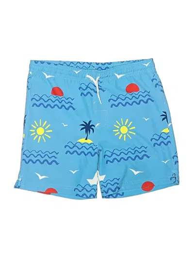 Pre-owned Assorted Brands Kids' Board Shorts In Blue