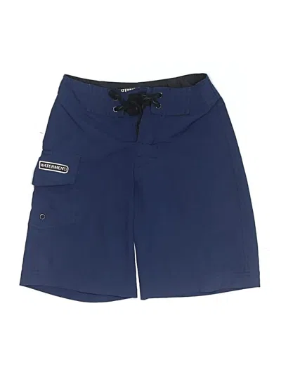 Pre-owned Assorted Brands Kids' Board Shorts In Blue