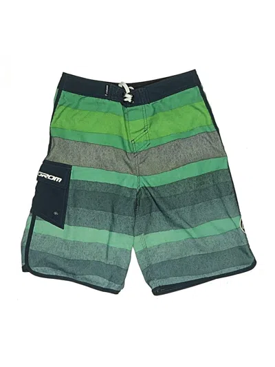Pre-owned Assorted Brands Kids' Board Shorts In Green