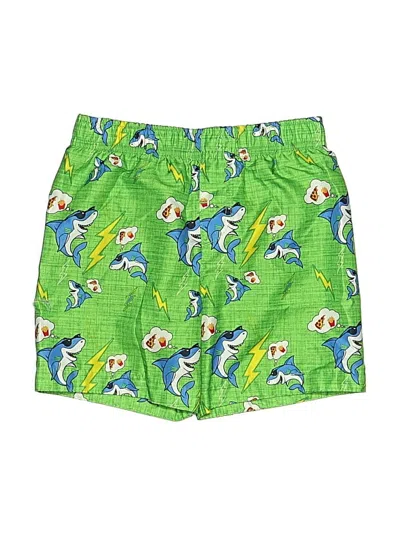 Pre-owned Assorted Brands Kids' Board Shorts In Green