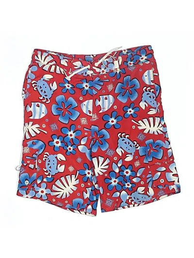 Pre-owned Assorted Brands Kids' Board Shorts In Red