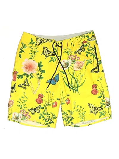 Pre-owned Assorted Brands Board Shorts In Yellow