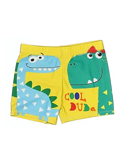 Pre-owned Assorted Brands Kids' Board Shorts In Yellow