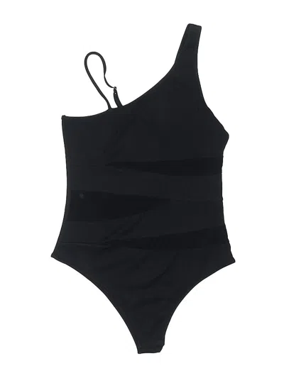 Pre-owned Assorted Brands Bodysuit In Black