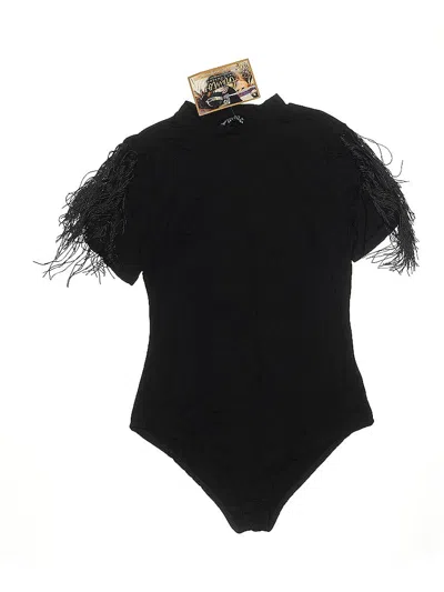 Pre-owned Assorted Brands Bodysuit In Black