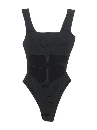 Pre-owned Assorted Brands Bodysuit In Black
