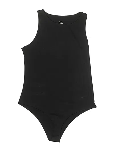 Pre-owned Assorted Brands Bodysuit In Black