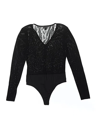 Pre-owned Assorted Brands Bodysuit In Black