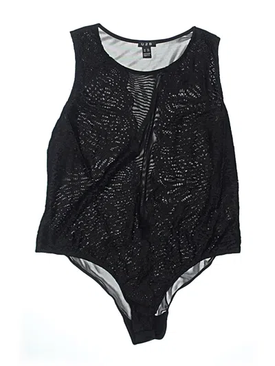 Pre-owned Assorted Brands Bodysuit In Black