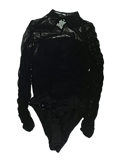 Pre-owned Assorted Brands Bodysuit In Black