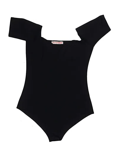 Pre-owned Assorted Brands Bodysuit In Black