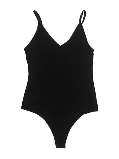 Pre-owned Assorted Brands Bodysuit In Black