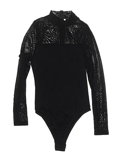 Pre-owned Assorted Brands Bodysuit In Black