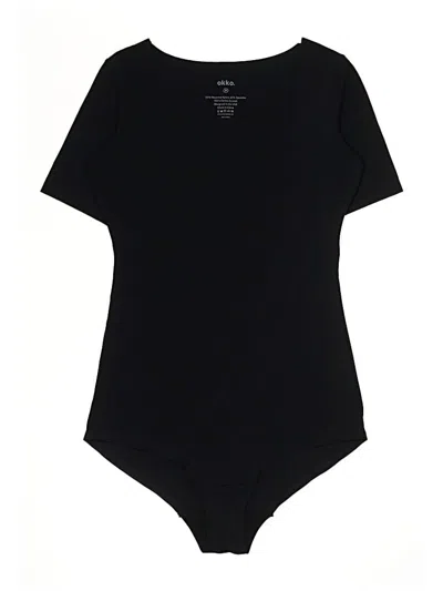 Pre-owned Assorted Brands Bodysuit In Black