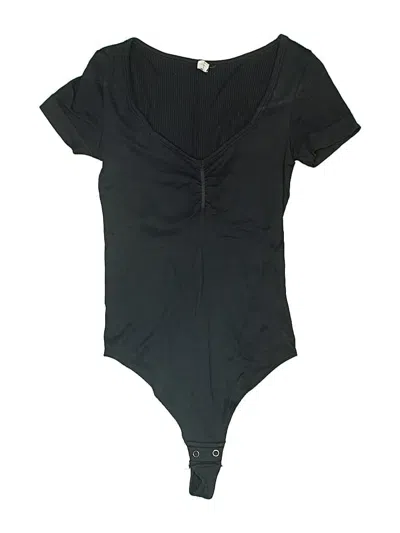 Pre-owned Assorted Brands Bodysuit In Black
