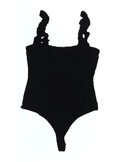 Pre-owned Assorted Brands Bodysuit In Black