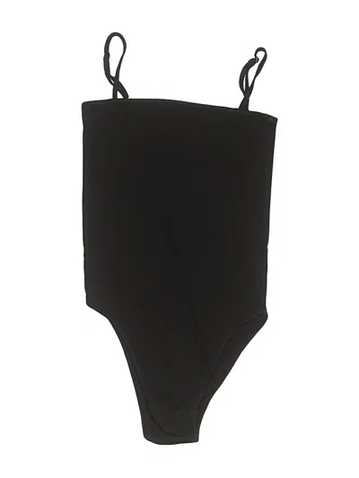 Pre-owned Assorted Brands Bodysuit In Black