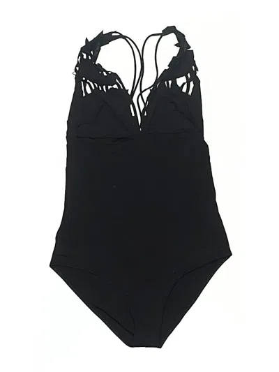 Pre-owned Assorted Brands Bodysuit In Black