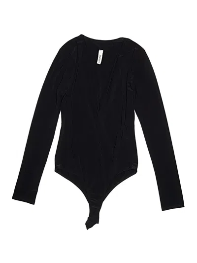 Pre-owned Assorted Brands Bodysuit In Black