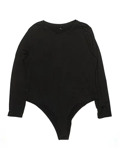 Pre-owned Assorted Brands Bodysuit In Black