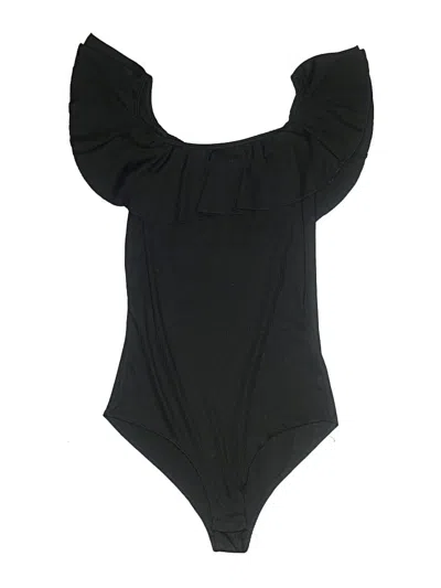 Pre-owned Assorted Brands Bodysuit In Black