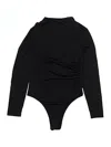 Assorted Brands Bodysuit In Black