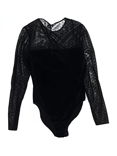 Pre-owned Assorted Brands Bodysuit In Black