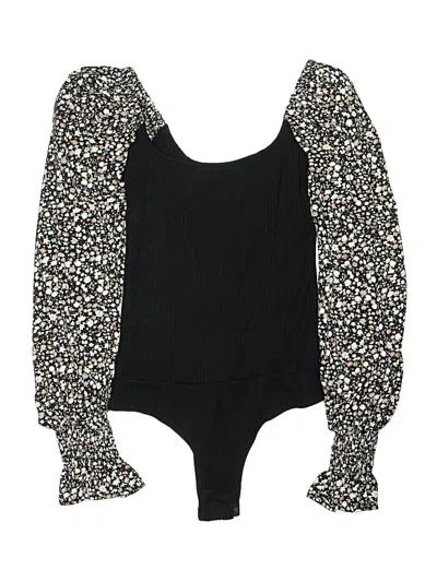 Pre-owned Assorted Brands Bodysuit In Black