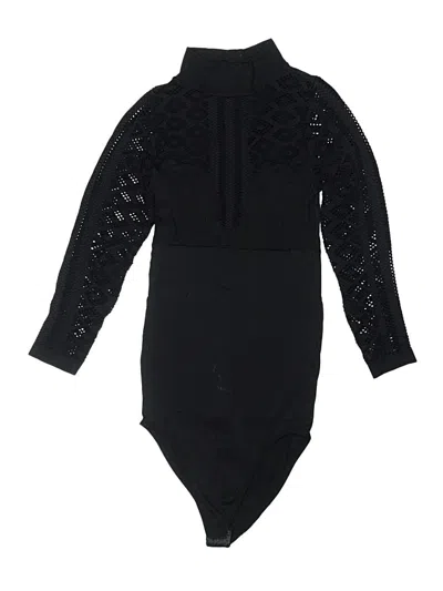 Pre-owned Assorted Brands Bodysuit In Black