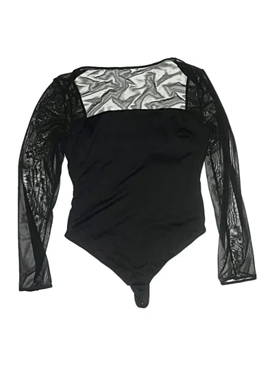 Pre-owned Assorted Brands Bodysuit In Black