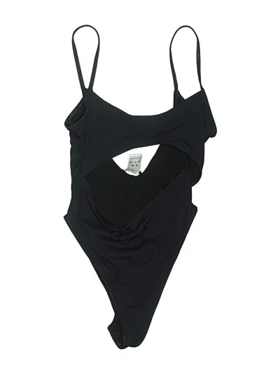 Pre-owned Assorted Brands Bodysuit In Black